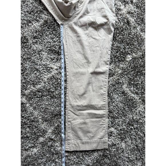 Avec Les Filles Ivory Wide Leg High Rise Pants size Small - Picture 10 of 12